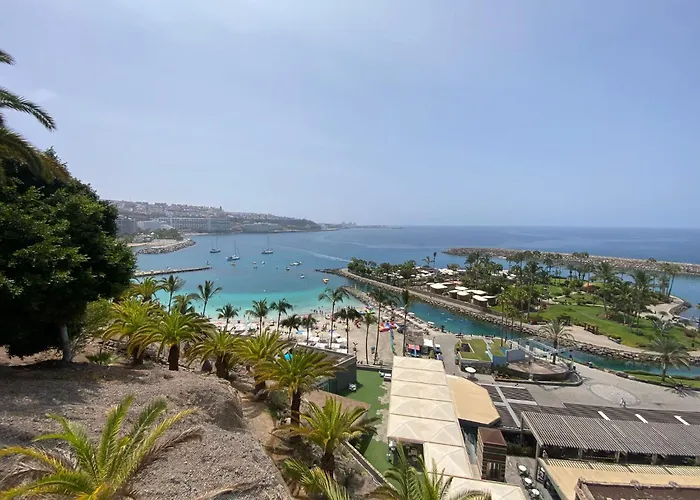 בית נופש Sunset Balcony With Ocean Views And Pool Access Mogán